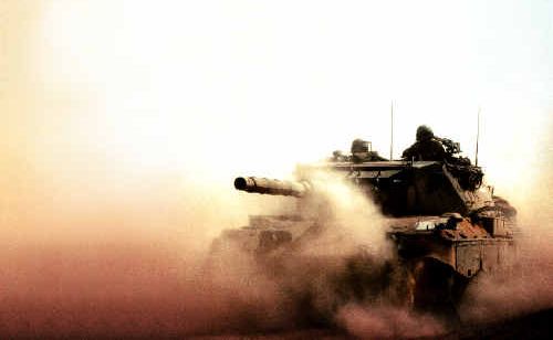 An Australian Army Leopard tank is put through it paces before being retired from active duty in 2007. The 42-tonne German-designed tank entered service in 1977. An Australian Army Leopard tank is put through it paces before being retired from active duty in 2007. The 42-tonne German-designed tank entered service in 1977.